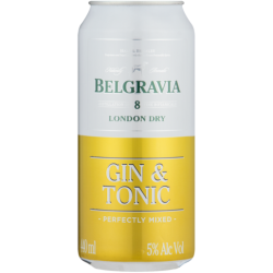 BELGRAVIA GIN & TONIC CAN...