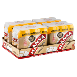 HANSA PILSNER CAN 500ML 4x6...